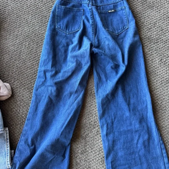 Rollas high waisted wide leg jeans - Picture 3 of 3